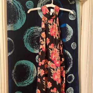 Lane Bryant Sleeveless Floral Maxi Dress